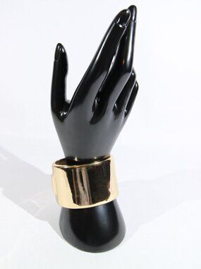 Chico's Large Gold Tone Cuff Bracelet